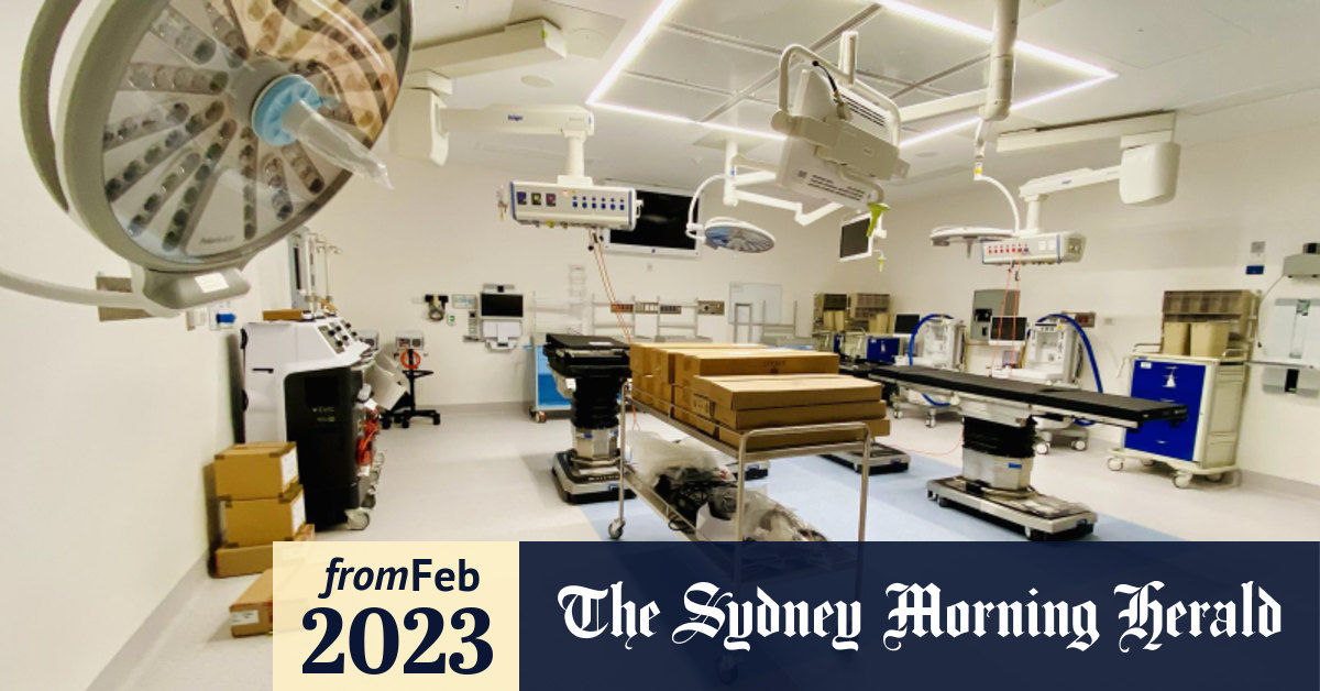 Sydney Children’s Hospital Westmead in crisis Operating theatres used